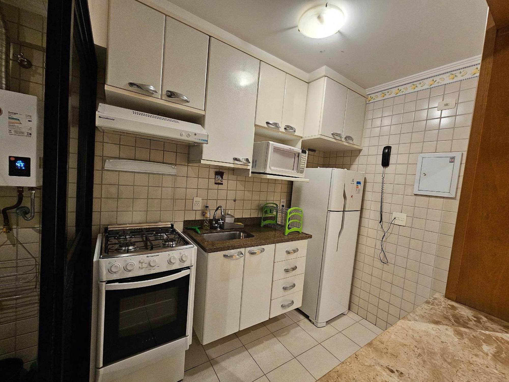 Flat Apart/Hotel Com Uma Suite E Cozinha Completa 圣保罗 外观 照片