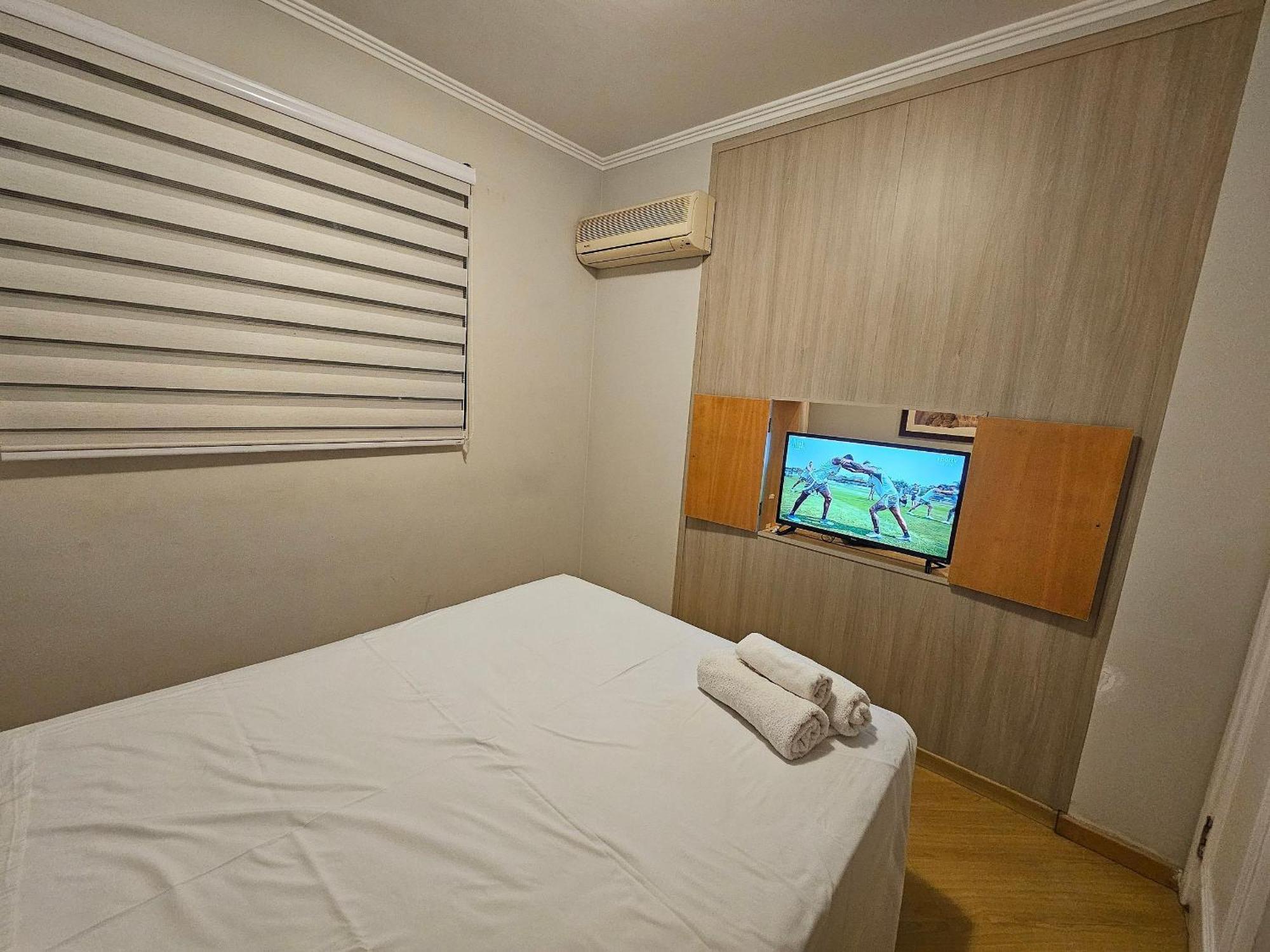 Flat Apart/Hotel Com Uma Suite E Cozinha Completa 圣保罗 外观 照片